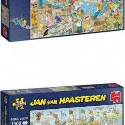 Jumbo Jan Van Haasteren Puzzelbundel - 2 Stuks - Taarten Toernooi 1500 Stukjes & Highland Games 1500 Stukjes