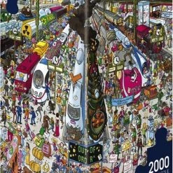 Heye Train Station Legpuzzel 2000 Stuk(s) Strips -Exporteren puzzels winkel 512x840