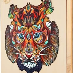 Brickkies , Sterke Tijger, Invincible Tiger, Jigsaw Puzzle, Houten Puzzel, A3, Maat L, 39 X 35 Cm, 306 Stukjes 8 Brickkies , Sterke Tijger, Invincible Tiger, Jigsaw Puzzle, Houten Puzzel, A3, Maat L, 39 X 35 Cm, 306 Stukjes -Exporteren puzzels winkel 528x840