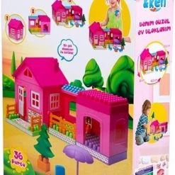 Dede - Huis Bouwblokken Speelgoed -36 Stuks - 18+ Maanden- BPA Vrij -Exporteren puzzels winkel 534x840 1