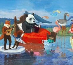 Djeco - Puzzel - Summer Lake - 350 Stukjes