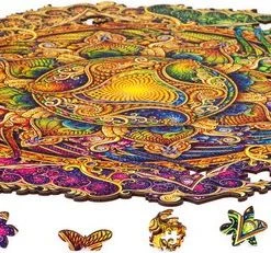 UNIDRAGON Houten Puzzel Mandala - Onuitputtelijke Overvloed - 700 Stukjes - Royal Size 45x45 Cm -Exporteren puzzels winkel 550x231 1