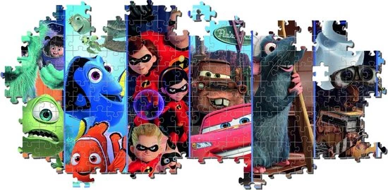Disney Puzzel Pixar Panorama Karton 1000-delig 3 Disney Puzzel Pixar Panorama Karton 1000-delig - Afbeelding 3