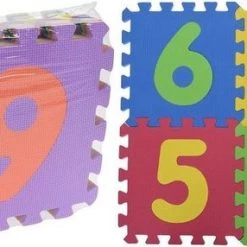 Free And Easy Puzzelmat Cijfers Junior 31 Cm Eva Foam 9-delig -Exporteren puzzels winkel 550x286 2