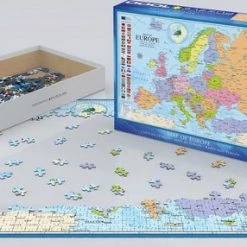 Eurographics Puzzel Map Of Europe - 1000 Stukjes 6 Eurographics Puzzel Map Of Europe - 1000 Stukjes -Exporteren puzzels winkel 550x286 3