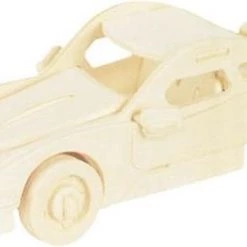 BestPriceAlarm Houten Auto Puzzel