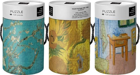 Van Gogh Museum Van Gogh Puzzel Amandelbloesem Zonnebloemen Slaapkamer Pakket 1 Van Gogh Museum Van Gogh Puzzel Amandelbloesem Zonnebloemen Slaapkamer Pakket