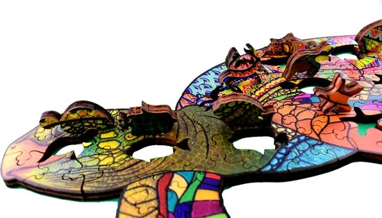 Jigsaw Legpuzzel Mystery Schildpad A3 | Houten Puzzel | 150 Stukjes | Legpuzzel In Meer Dan 50 Verschillende Modellen 2 Jigsaw Legpuzzel Mystery Schildpad A3 | Houten Puzzel | 150 Stukjes | Legpuzzel In Meer Dan 50 Verschillende Modellen - Afbeelding 2