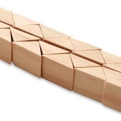 Merkloos Houten Puzzel Met Opbergzakje - Blokpuzzel - Behendigheiddspel - Speelgoed - Hout - Beige - 24 Puzzelstukjes - Schoencadeautjes Sinterklaas -Exporteren puzzels winkel 550x321