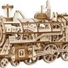 Robotime Vitafa Locomotief - Houtpuzzel - 3D Puzzel - Modelbouw - Trein - Hout - DIY