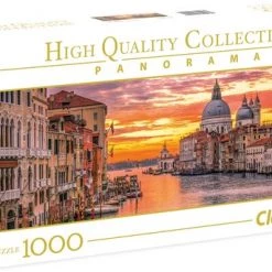 Clementoni Puzzels Voor Volwassenen - The Grand Canal - Venice, Panorama Puzzel 1000 Stukjes, 14-99 Jaar - 39426 -Exporteren puzzels winkel 550x343 1