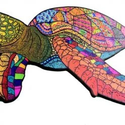 Jigsaw Legpuzzel Mystery Schildpad A3 | Houten Puzzel | 150 Stukjes | Legpuzzel In Meer Dan 50 Verschillende Modellen