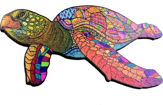 Jigsaw Legpuzzel Mystery Schildpad A3 | Houten Puzzel | 150 Stukjes | Legpuzzel In Meer Dan 50 Verschillende Modellen 1 Jigsaw Legpuzzel Mystery Schildpad A3 | Houten Puzzel | 150 Stukjes | Legpuzzel In Meer Dan 50 Verschillende Modellen