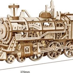 Robotime Vitafa Locomotief - Houtpuzzel - 3D Puzzel - Modelbouw - Trein - Hout - DIY -Exporteren puzzels winkel 550x358 2