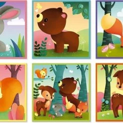 Janod Kubkid - Bosdieren 12 Janod Kubkid - Bosdieren -Exporteren puzzels winkel 550x361