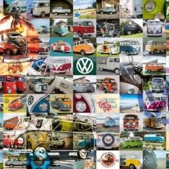 Ravensburger Puzzel 99 VW Bulli Moments - Legpuzzel - 3000 Stukjes -Exporteren puzzels winkel 550x363 1