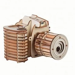 De Bouwplaats Bouwpakket 3D Puzzel Camera Fototoestel Vintage Van Hout -Exporteren puzzels winkel 550x364 1