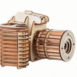 De Bouwplaats Bouwpakket 3D Puzzel Camera Fototoestel Vintage Van Hout -Exporteren puzzels winkel 550x365 3