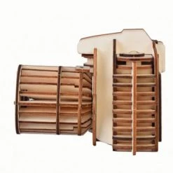 De Bouwplaats Bouwpakket 3D Puzzel Camera Fototoestel Vintage Van Hout -Exporteren puzzels winkel 550x365 4