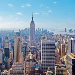 Happy Puzzle Grand New York Legpuzzels Volwassenen - Puzzel 1000 Stukjes Volwassenen - Puzzel Volwassenen - Sinterklaas Cadeautjes 50*70 Cm