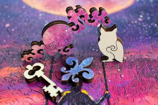 Inside Adventure | 3D Houten Puzzel Voor Kinderen En Volwassenen | Houten Puzzel Voor Familie | Unieke Whimsy Stukjes | 605 Stukjes | Vormenpuzzel 7 Inside Adventure | 3D Houten Puzzel Voor Kinderen En Volwassenen | Houten Puzzel Voor Familie | Unieke Whimsy Stukjes | 605 Stukjes | Vormenpuzzel - Afbeelding 7