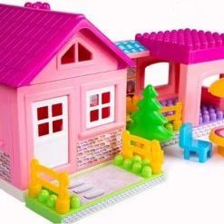 Dede - Huis Bouwblokken Speelgoed -36 Stuks - 18+ Maanden- BPA Vrij -Exporteren puzzels winkel 550x366 38