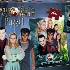Nachtwacht Puzzel Met Poster 40 X 60 Cm - Het Duistere Hart - 200 Pcs.