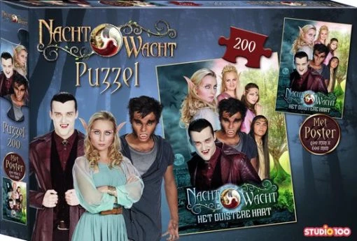 Nachtwacht Puzzel Met Poster 40 X 60 Cm - Het Duistere Hart - 200 Pcs. -Exporteren puzzels winkel 550x372 4