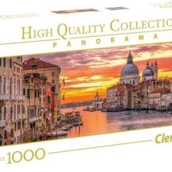 Clementoni Puzzels Voor Volwassenen - The Grand Canal - Venice, Panorama Puzzel 1000 Stukjes, 14-99 Jaar - 39426 -Exporteren puzzels winkel 550x373 3