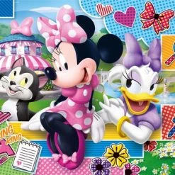 Clementoni - Superkleur Puzzels - Disney Minnie Happly Helpers - 2x20 Stukjes -Exporteren puzzels winkel 550x374 2