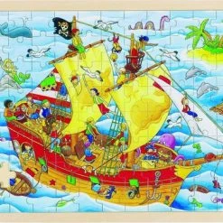 Goki Puzzel: Piraten 96-delig