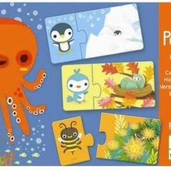 Djeco Puzzel Duo - Verstoppertje - 12 X 2 Stukjes -Exporteren puzzels winkel 550x378 1