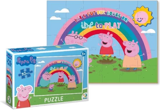 Dodo Toys PROMOTIEPAKKET - 4 X Peppa Pig Puzzel - 30 Stukjes - 20x27 Cm - Peppa Pig Speelgoed 3+ - Kinderpuzzel 3 Jaar 6 Dodo Toys PROMOTIEPAKKET - 4 X Peppa Pig Puzzel - 30 Stukjes - 20x27 Cm - Peppa Pig Speelgoed 3+ - Kinderpuzzel 3 Jaar - Afbeelding 6