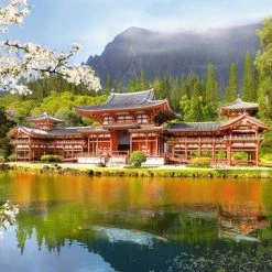 Castorland Replica Of The Old Byodion Temple -Exporteren puzzels winkel 550x380 15