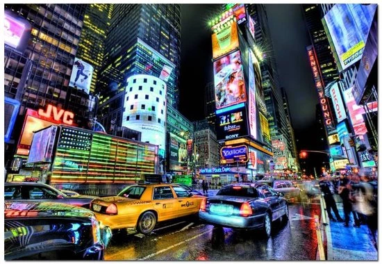 Educa Times Square In New York - 1000 Stukjes 2 Educa Times Square In New York - 1000 Stukjes - Afbeelding 2