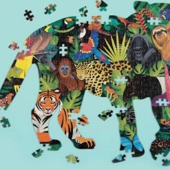 Mudpuppy Gevormde Puzzel Regenwoud - 300 Stukjes -Exporteren puzzels winkel 550x382 5