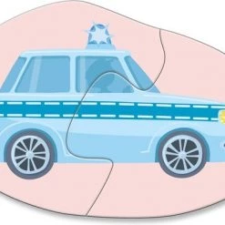 HABA 4 Eerste Puzzels - Hulpvoertuigen -Exporteren puzzels winkel 550x383