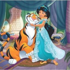 Disney 4 In 1 Puzzel Prinsessen - Vier Kinderpuzzels In Een Koffertje - King -Exporteren puzzels winkel 550x384 3