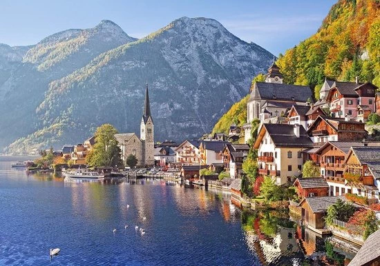 Castorland Legpuzzel Hallstatt, Austria 500 Stukjes 2 Castorland Legpuzzel Hallstatt, Austria 500 Stukjes - Afbeelding 2