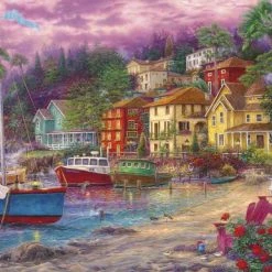 Goliath Chuck Pinson On Golden Shores - Puzzel - Landschap - 1000 Puzzelstukjes -Exporteren puzzels winkel 550x386 4