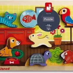 Janod Chunky Puzzel Huisdieren -Exporteren puzzels winkel 550x386 6