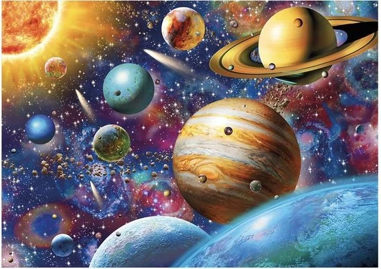 Dino Toys Dino Legpuzzel Planeten 1000 Stukjes Voor Volwassenen En Kinderen 2 Dino Toys Dino Legpuzzel Planeten 1000 Stukjes Voor Volwassenen En Kinderen - Afbeelding 2