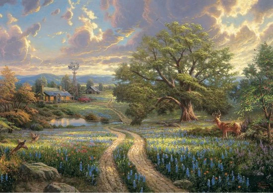 Schmidt Puzzel - Thomas Kinkade 2 Schmidt Puzzel - Thomas Kinkade - Afbeelding 2