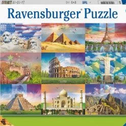 Ravensburger Puzzel Monuments Of The World - Legpuzzel - 200XXL Stukjes