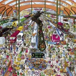 Heye Train Station Legpuzzel 2000 Stuk(s) Strips