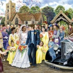 Falcon Puzzel The Wedding - Legpuzzel - 500 Stukjes -Exporteren puzzels winkel 550x391 19