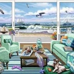 Ravensburger Puzzel Strandhuisje - Legpuzzel - 1000 Stukjes -Exporteren puzzels winkel 550x391 7