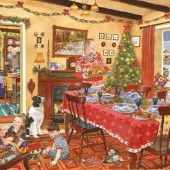 Legpuzzel - 1000 Stukjes - Kerstmis - Unexpected Guest - House Of Puzzles