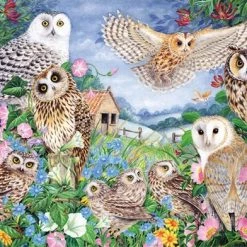 Falcon Puzzel Owls In The Wood - Legpuzzel - 1000 Stukjes 14 Falcon Puzzel Owls In The Wood - Legpuzzel - 1000 Stukjes -Exporteren puzzels winkel 550x392 15