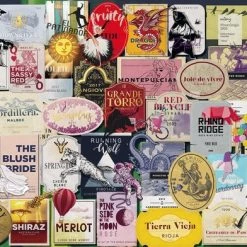 Ravensburger Puzzel Wijnlabels - Legpuzzel - 1000 Stukjes -Exporteren puzzels winkel 550x392 37